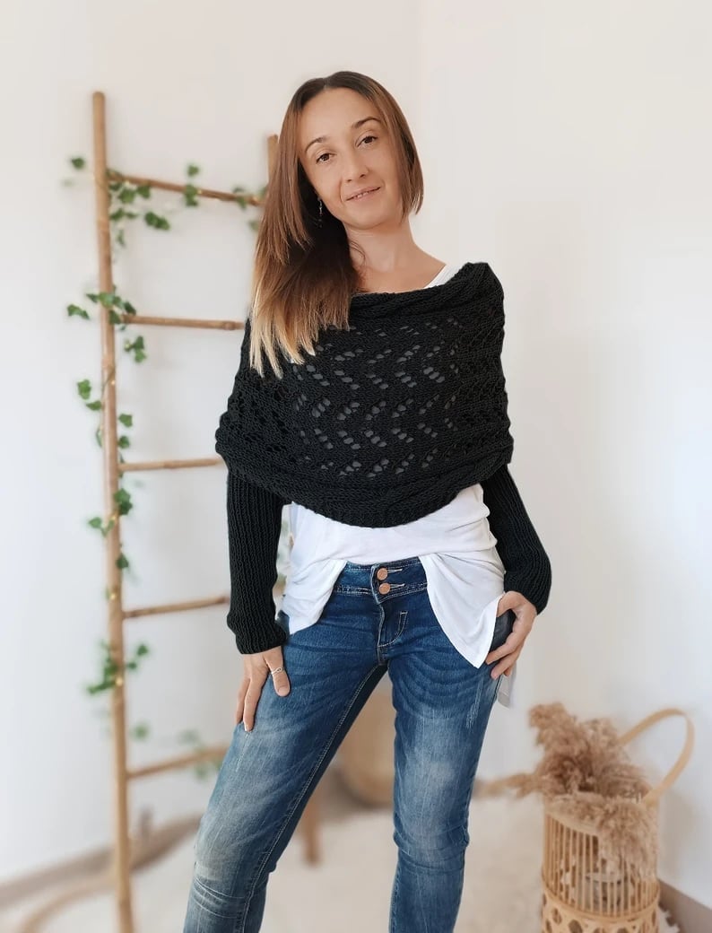 Selmira | Bequemer Strickschal
