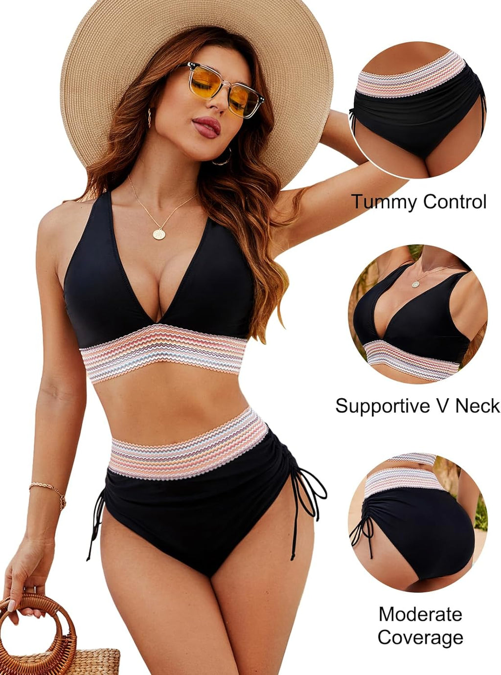 Selmira | Perfekte Abdeckung Bikini Set