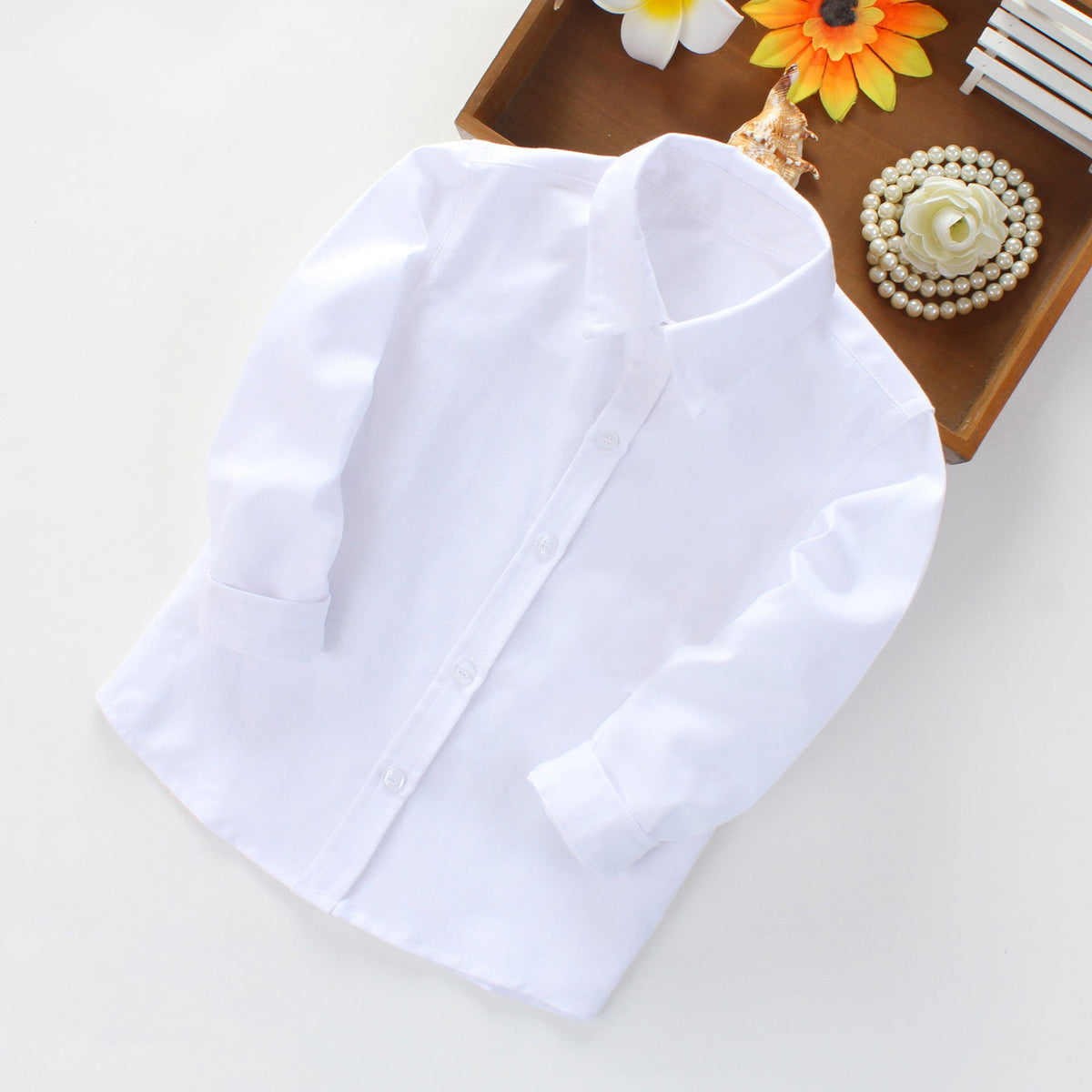 Damen Elegantes und bequemes Hemd mit klassischem Kragen