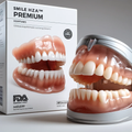 HZA™ Premium Vollprothesen-Set – Individuell anpassbare Zahnprothese