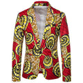 Damen Blazer aus hochwertigem Stoff mit einzigartigem afrikanischem Muster und elegantem Schnitt Selmira