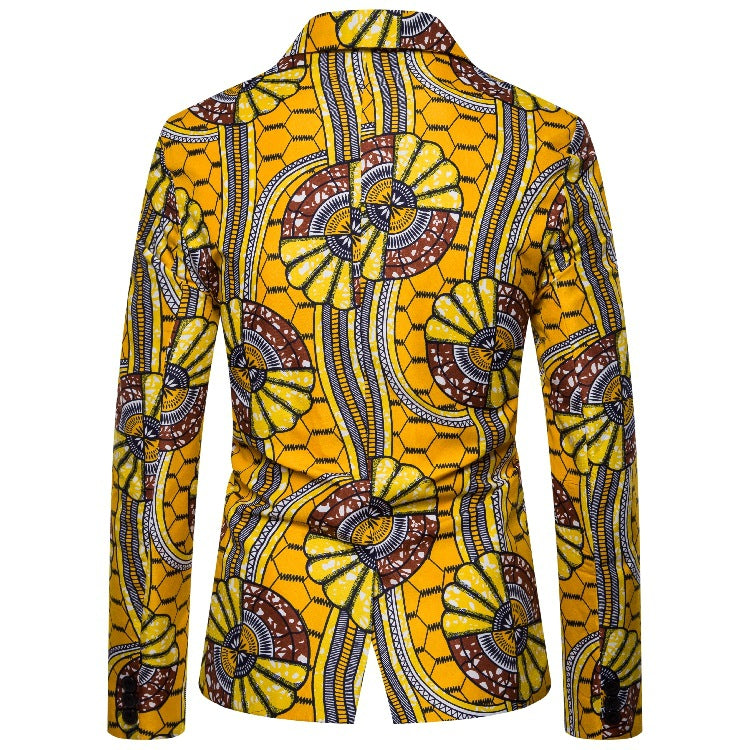 Damen Blazer im einzigartigen afrikanischen Design mit modernem Schnitt Selmira