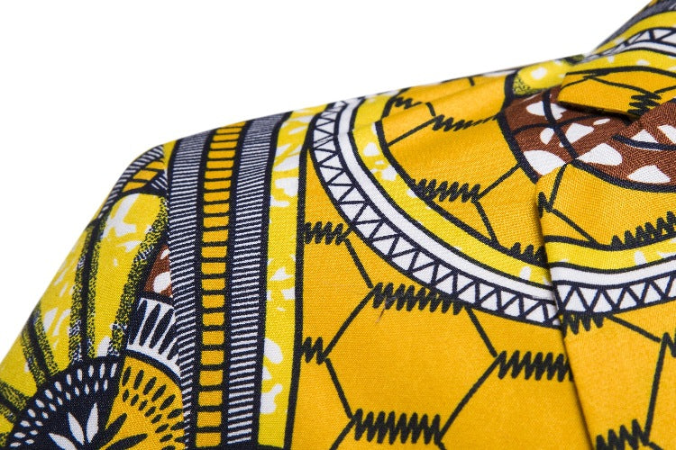 Damen Blazer im einzigartigen afrikanischen Design mit modernem Schnitt Selmira