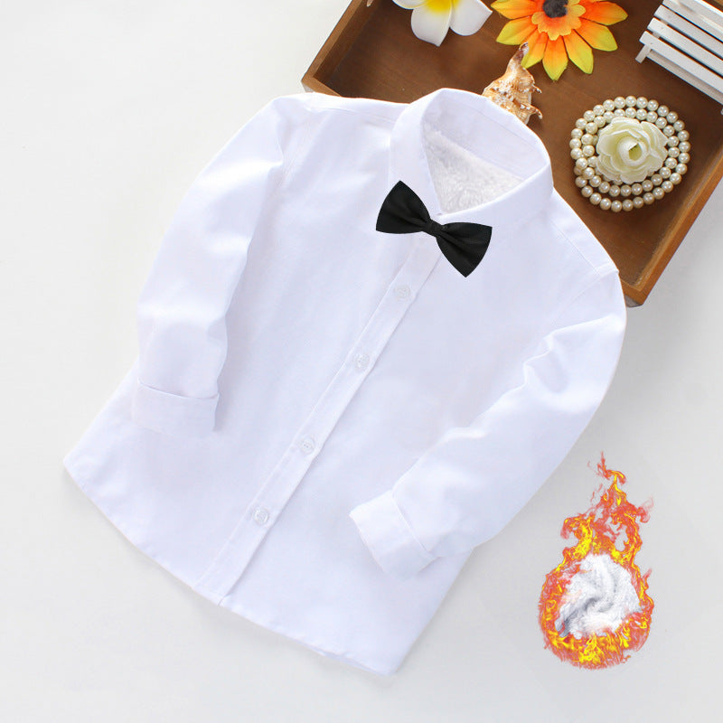 Damen Elegantes Langarmhemd mit weicher Innenseite