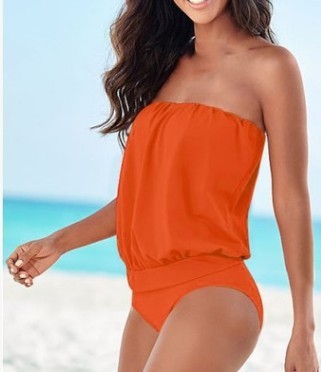 Damen Bandeau Badeanzug Selmira
