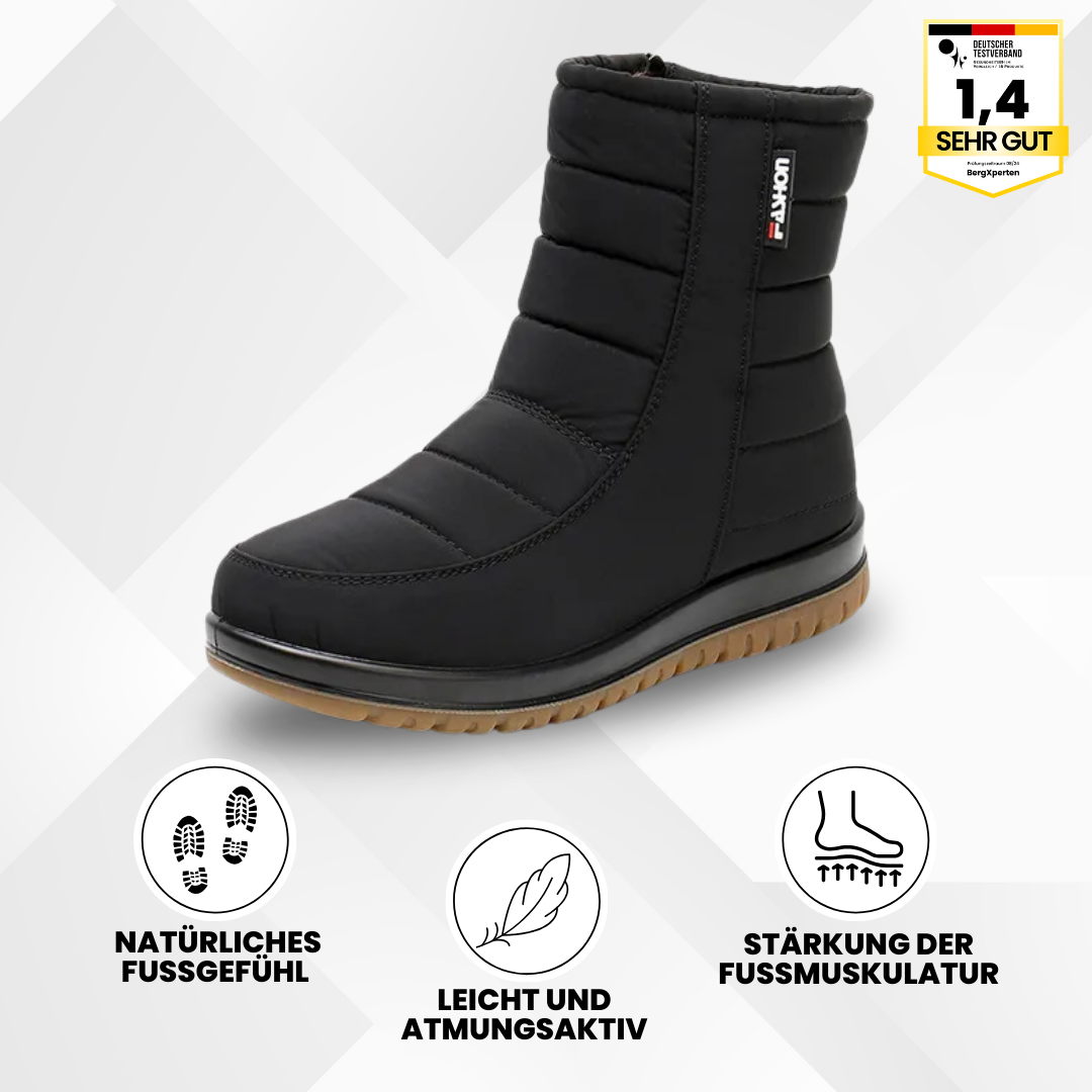 Winterstiefel – Wasserdichte gefütterte Komfortschuhe mit rutschfester Sohle