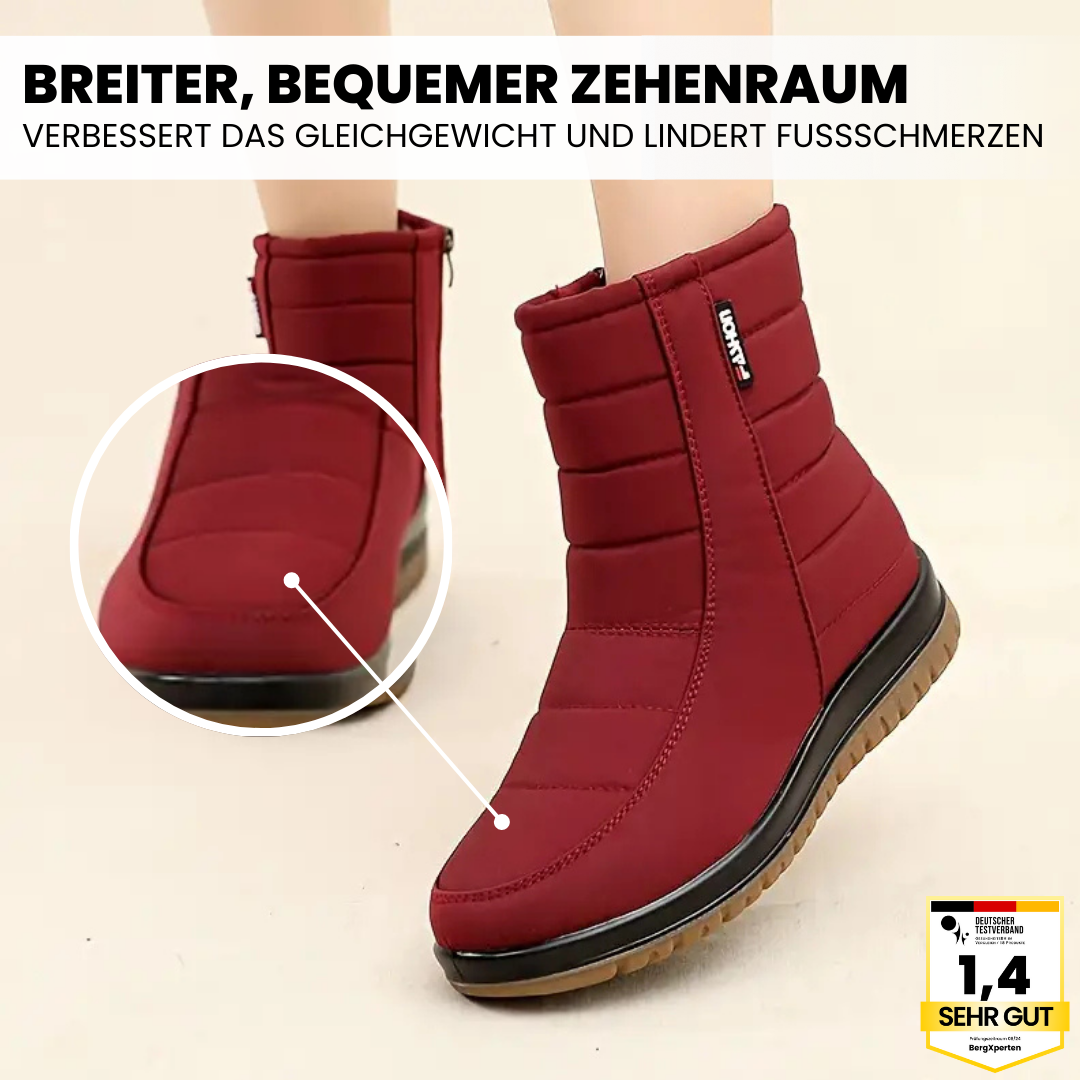 Winterstiefel – Wasserdichte gefütterte Komfortschuhe mit rutschfester Sohle