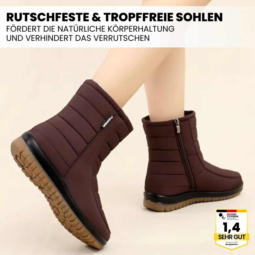 Winterstiefel – Wasserdichte gefütterte Komfortschuhe mit rutschfester Sohle
