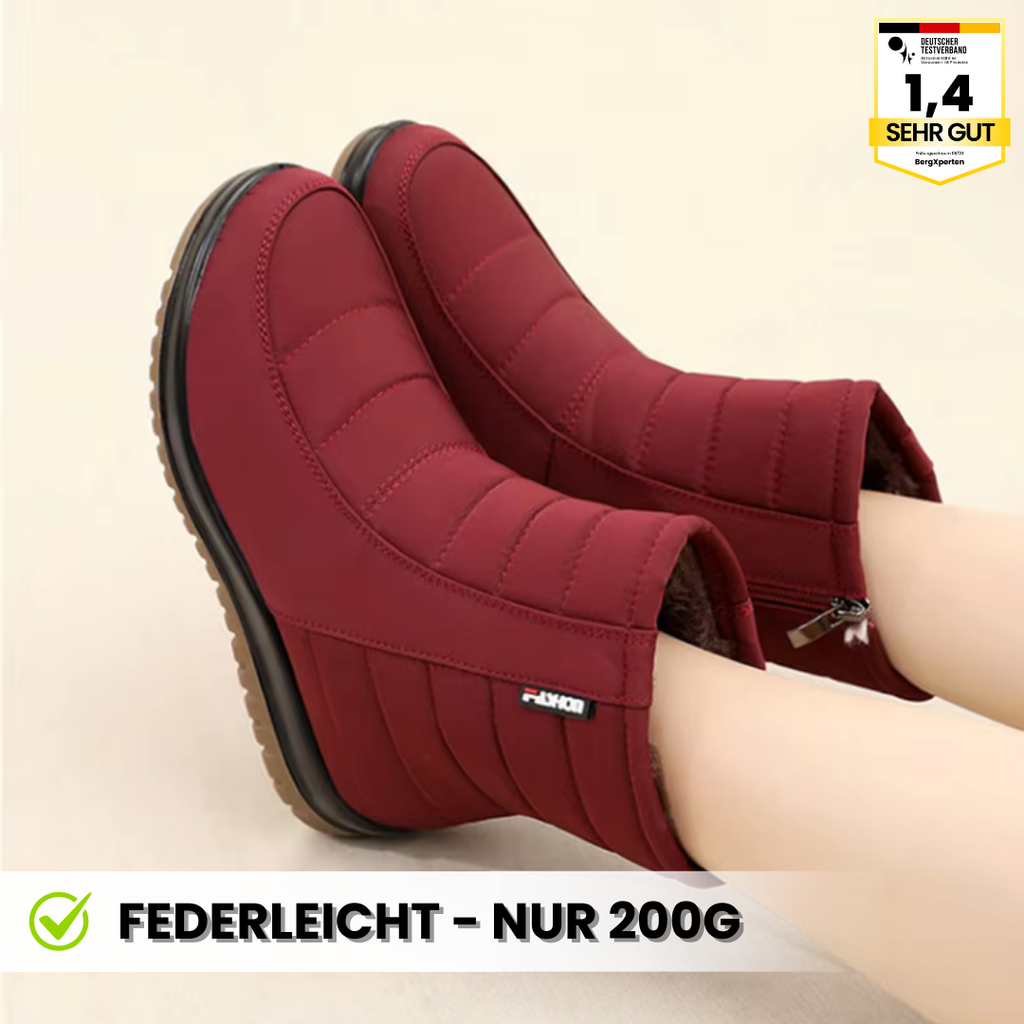 Winterstiefel – Wasserdichte gefütterte Komfortschuhe mit rutschfester Sohle