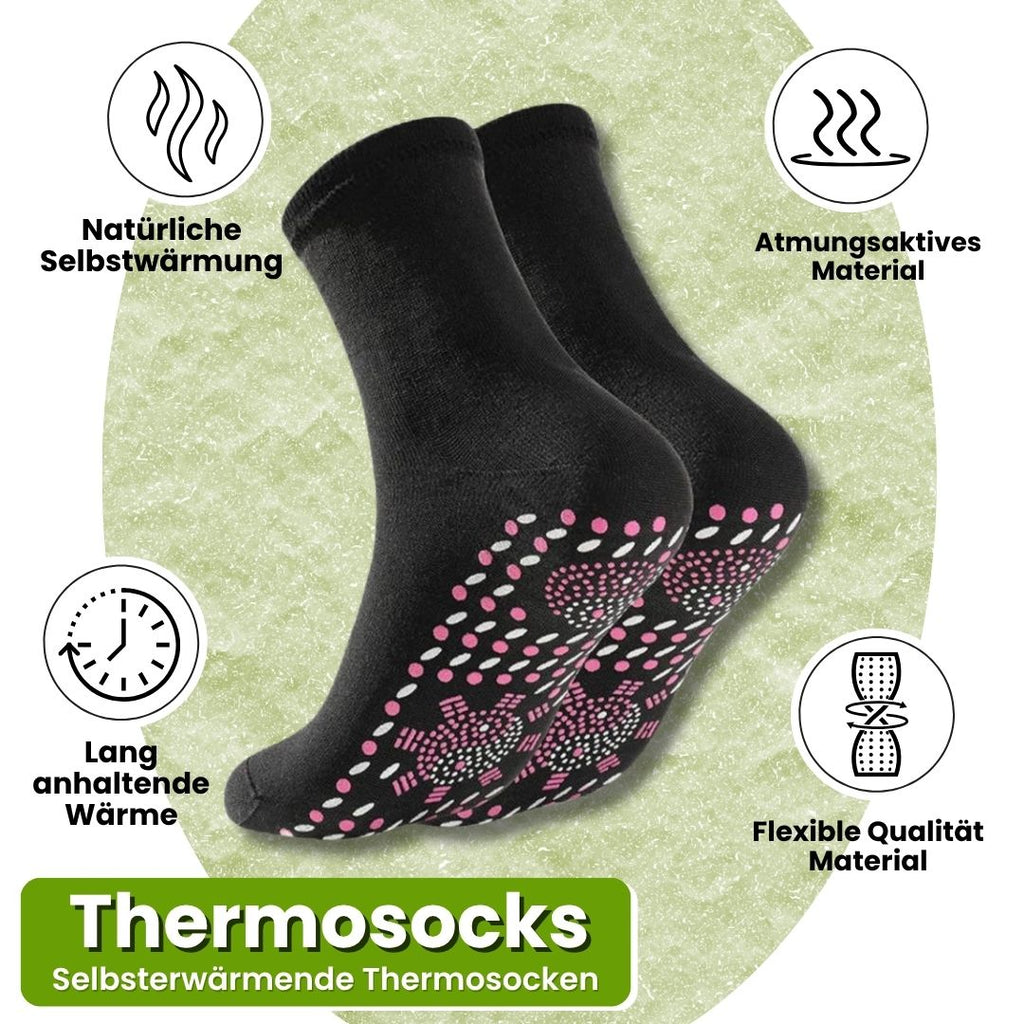 ThermoSocks Selbsterwärmende Thermosocken Unisex mit Wärmespeichernder Technologie