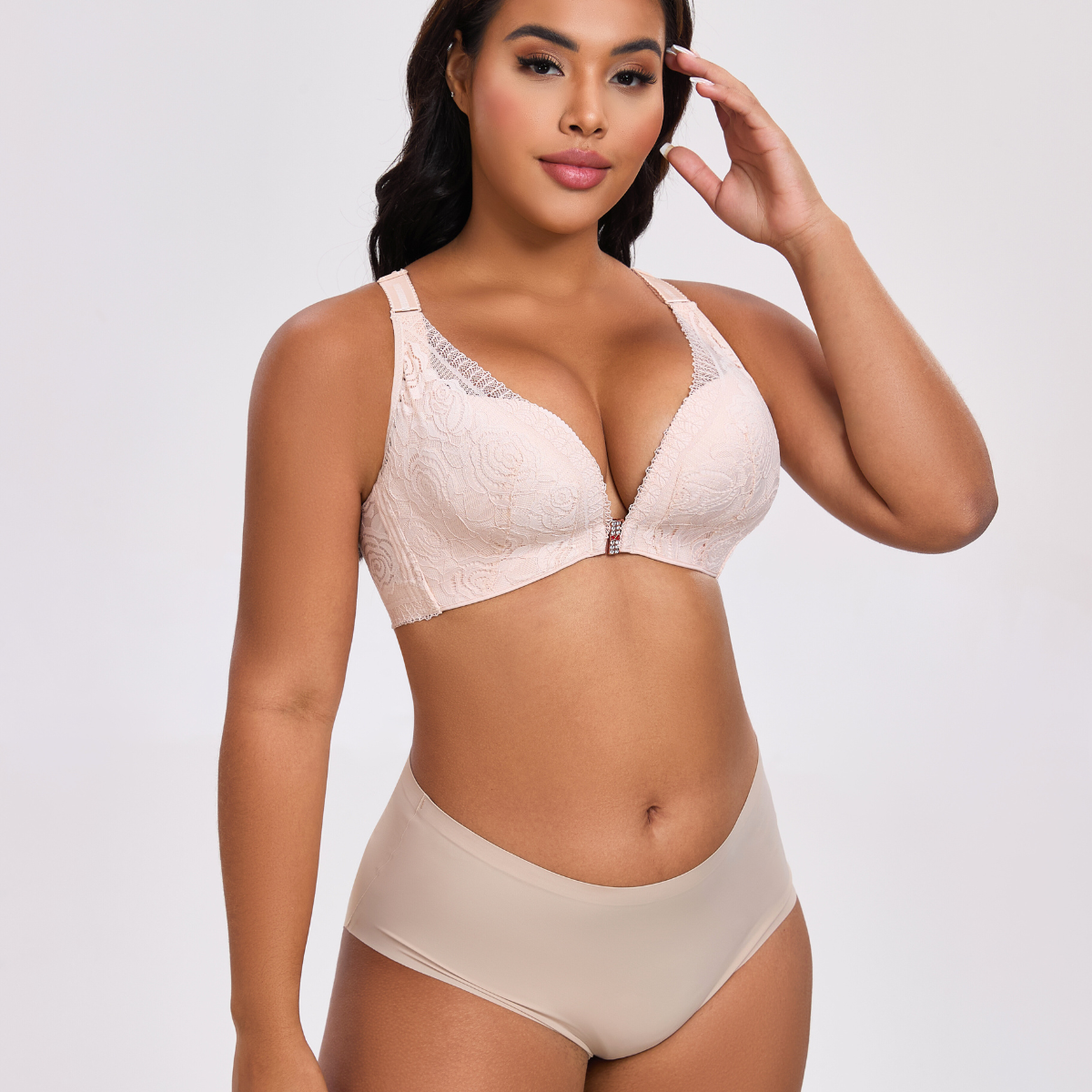 Selmira Rose Push-Up BH Ohne Bügel