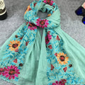 Selmira Floral Bestickter Schal
