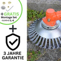 ProfiTrim - Der unzerstörbare Rasentrimmer inkl. Gratis Montage-Set