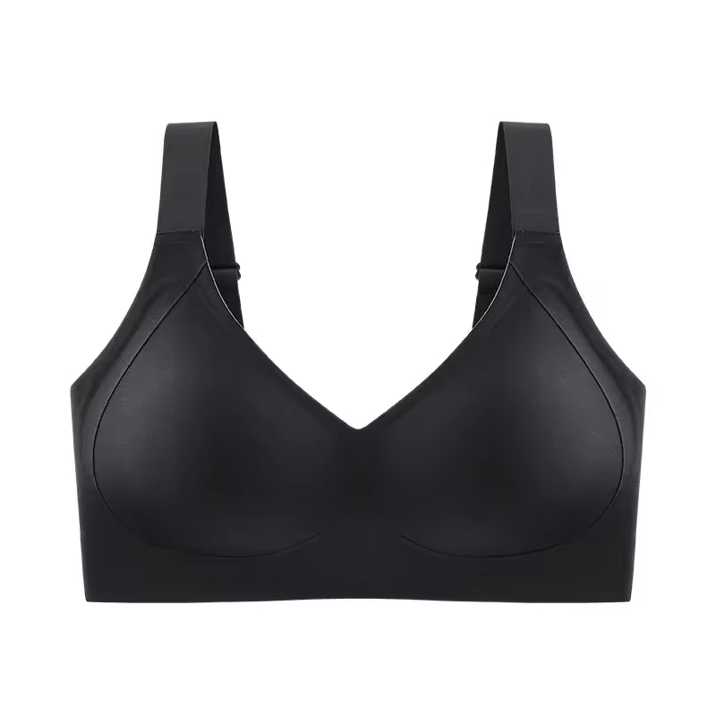 Selmira Bügelloser Plus-Size Push-up BH – Nahtloser Komfort-BH für Damen, weich & formend, M–6XL