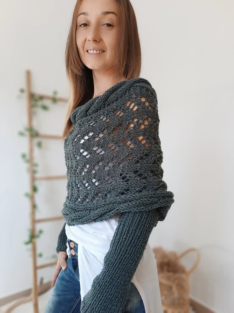 Selmira | Bequemer Strickschal