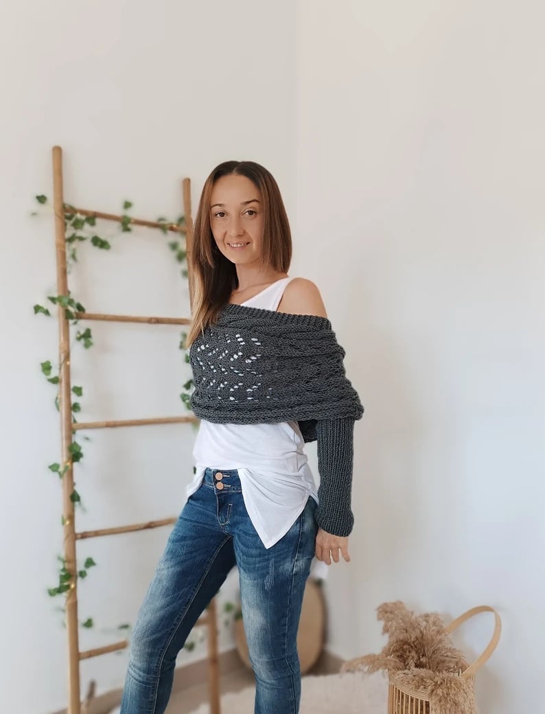 Selmira | Bequemer Strickschal