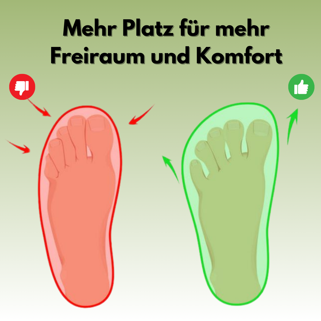 OrthoTrekking Pro Ergonomische Wander- und Trekkingschuhe – Komfortable Alltagsschuhe mit breiter Zehenbox