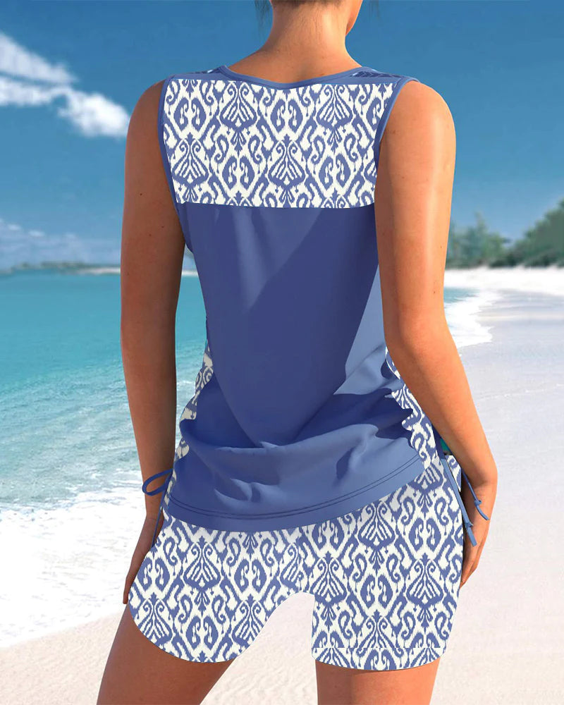 Selmira | Druck Tankini Set