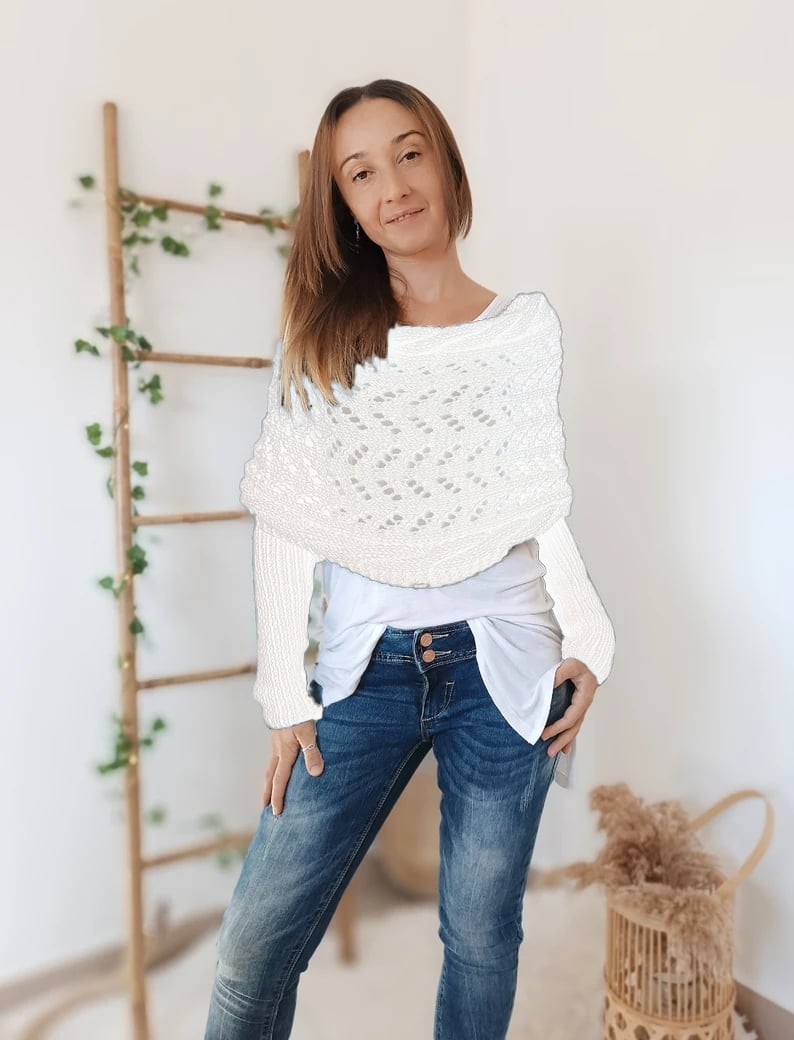 Selmira | Bequemer Strickschal