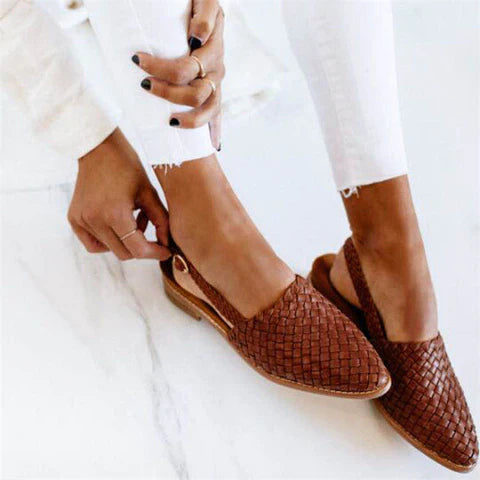 Selmira | Sandalen aus gewebtem