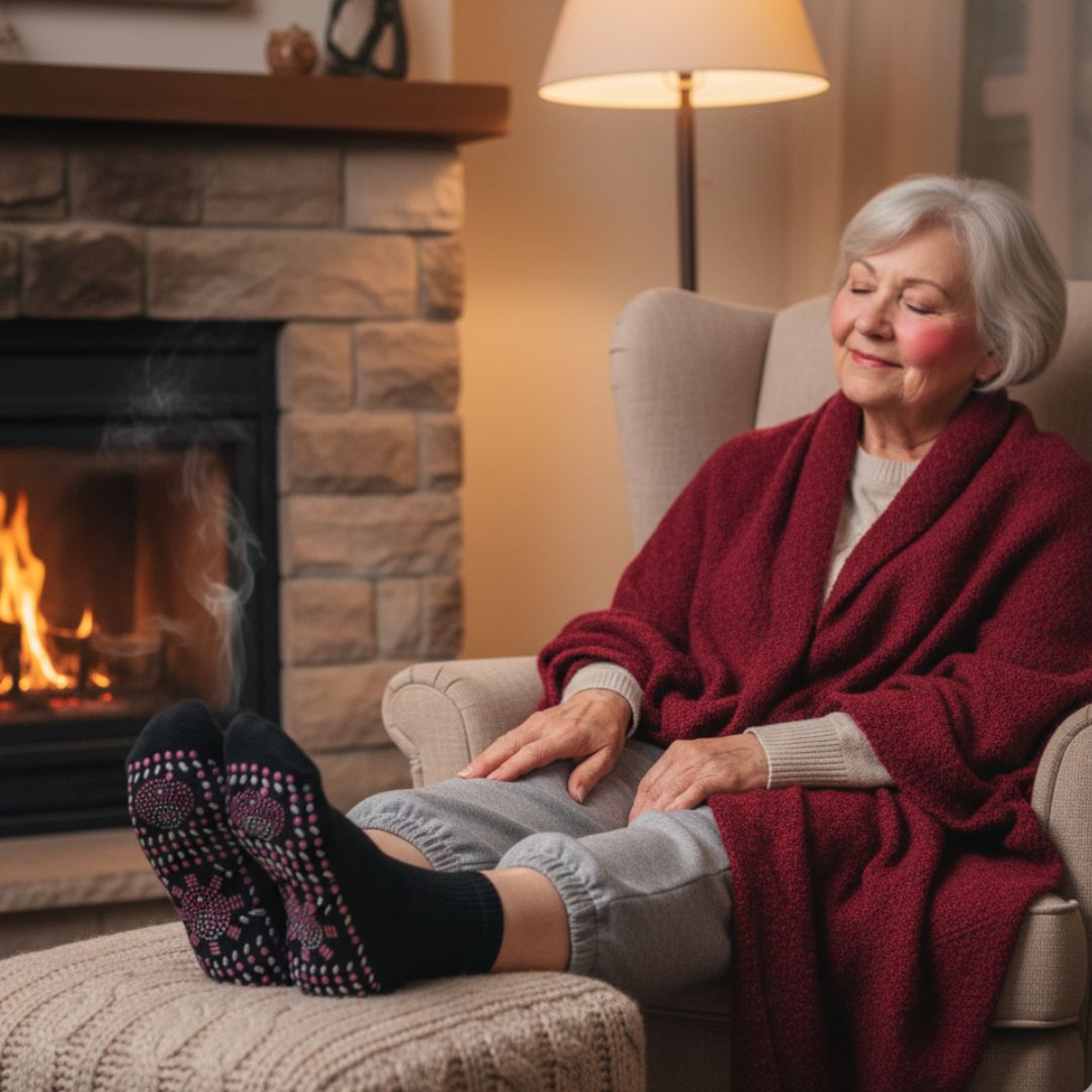 ThermoSocks Selbsterwärmende Thermosocken Unisex mit Wärmespeichernder Technologie
