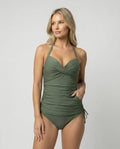 Selmira | Tankini Von Byvera mit V-Ausschnitt Im Leopardenmuster