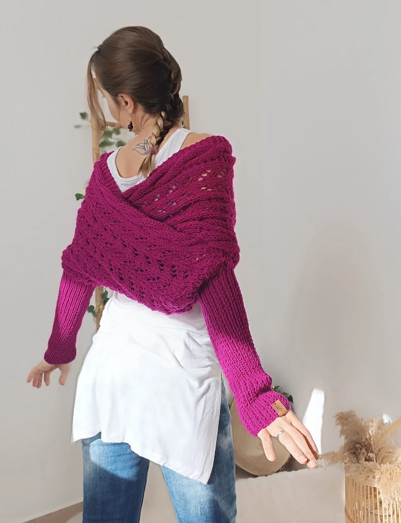 Selmira | Bequemer Strickschal