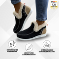 Plüschgefütterte Komfortschuhe – Warme ergonomische Alltagsschuhe mit rutschfester Sohle