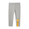 Mädchen Leggings mit niedlicher Giraffenapplikation