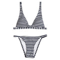 Damen Bikini im maritimen Streifenmuster Selmira