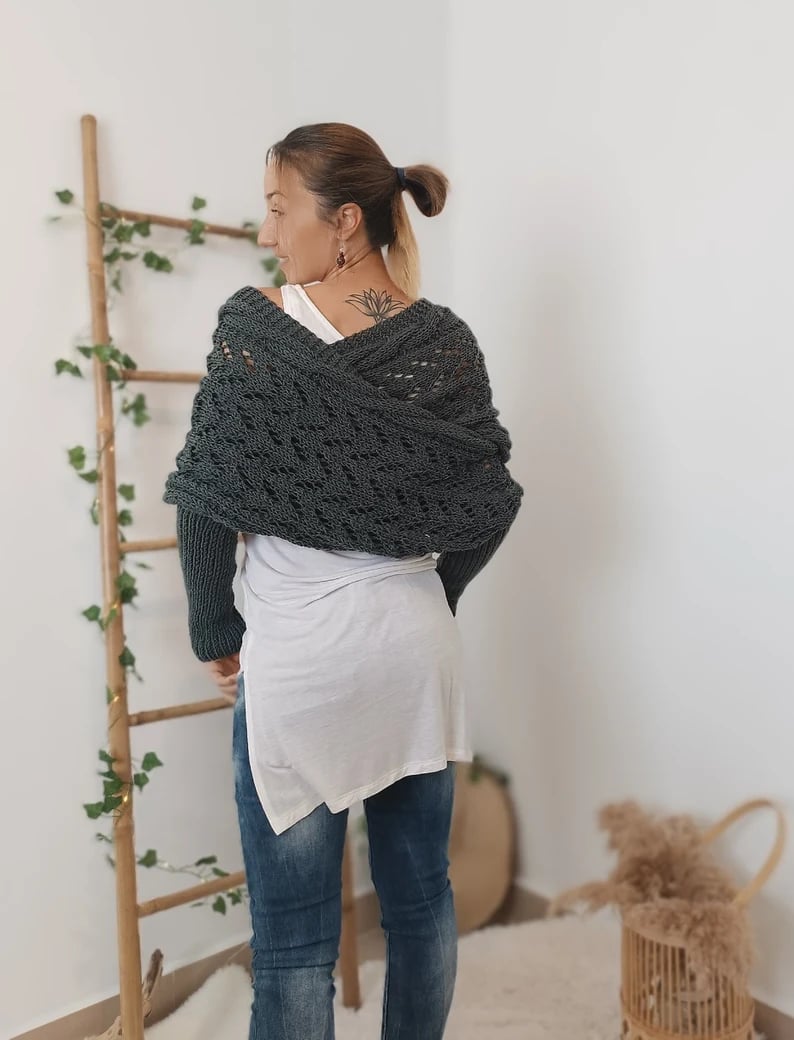 Selmira | Bequemer Strickschal