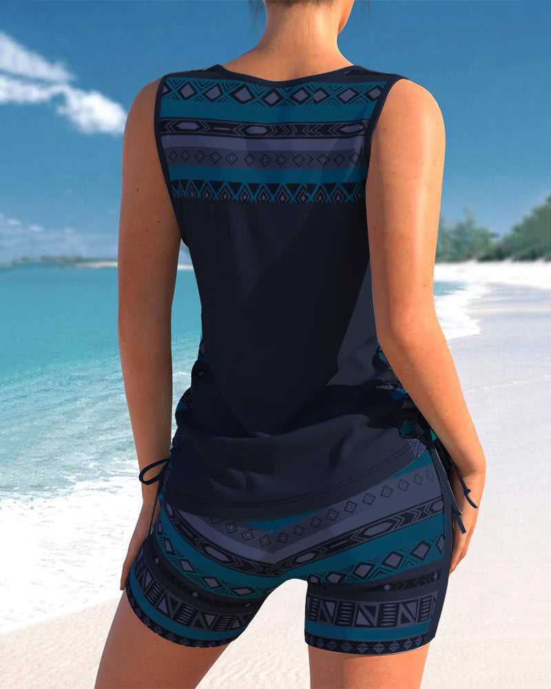 Selmira | Druck Tankini Set