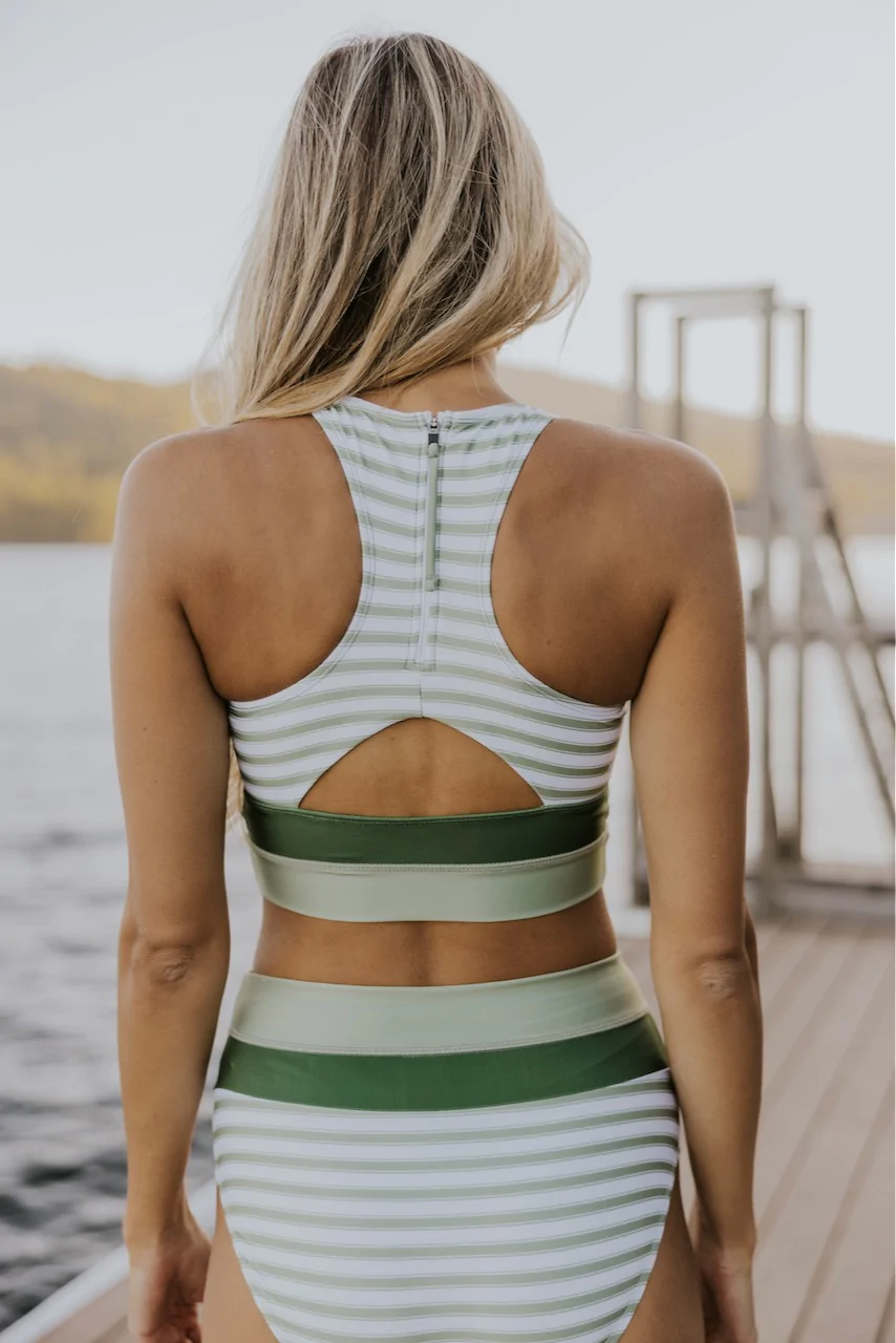 Selmira | Floral Racerback Vorteilhaft Bikini Set