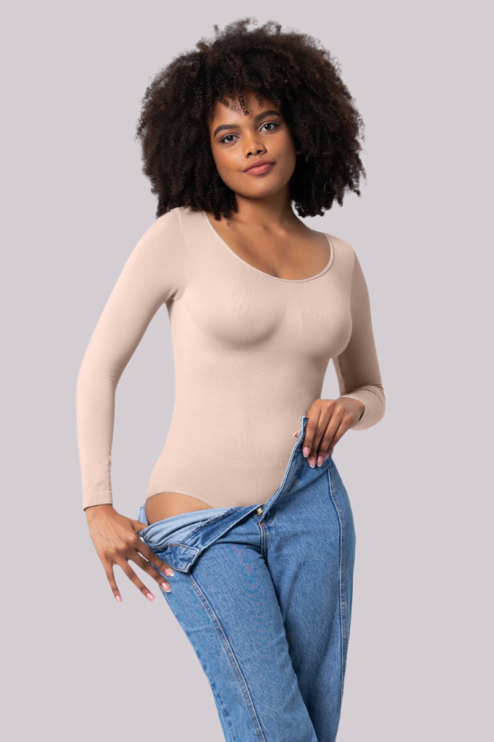 Selmira – Premium Langarm-Body