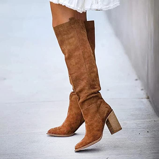 Selmira | Frauen Kniefallende Stiefel