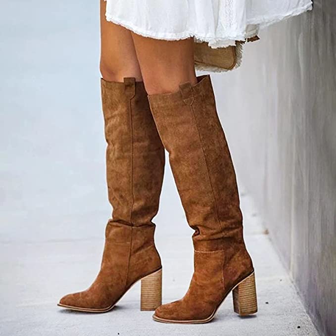 Selmira | Frauen Kniefallende Stiefel
