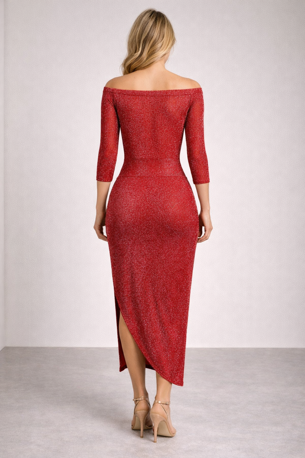 2024 | Glänzendes Kleid für Frauen