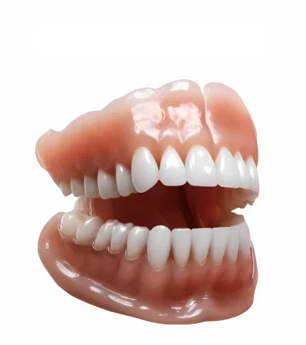 HZA™ Premium Vollprothesen-Set – Individuell anpassbare Zahnprothese