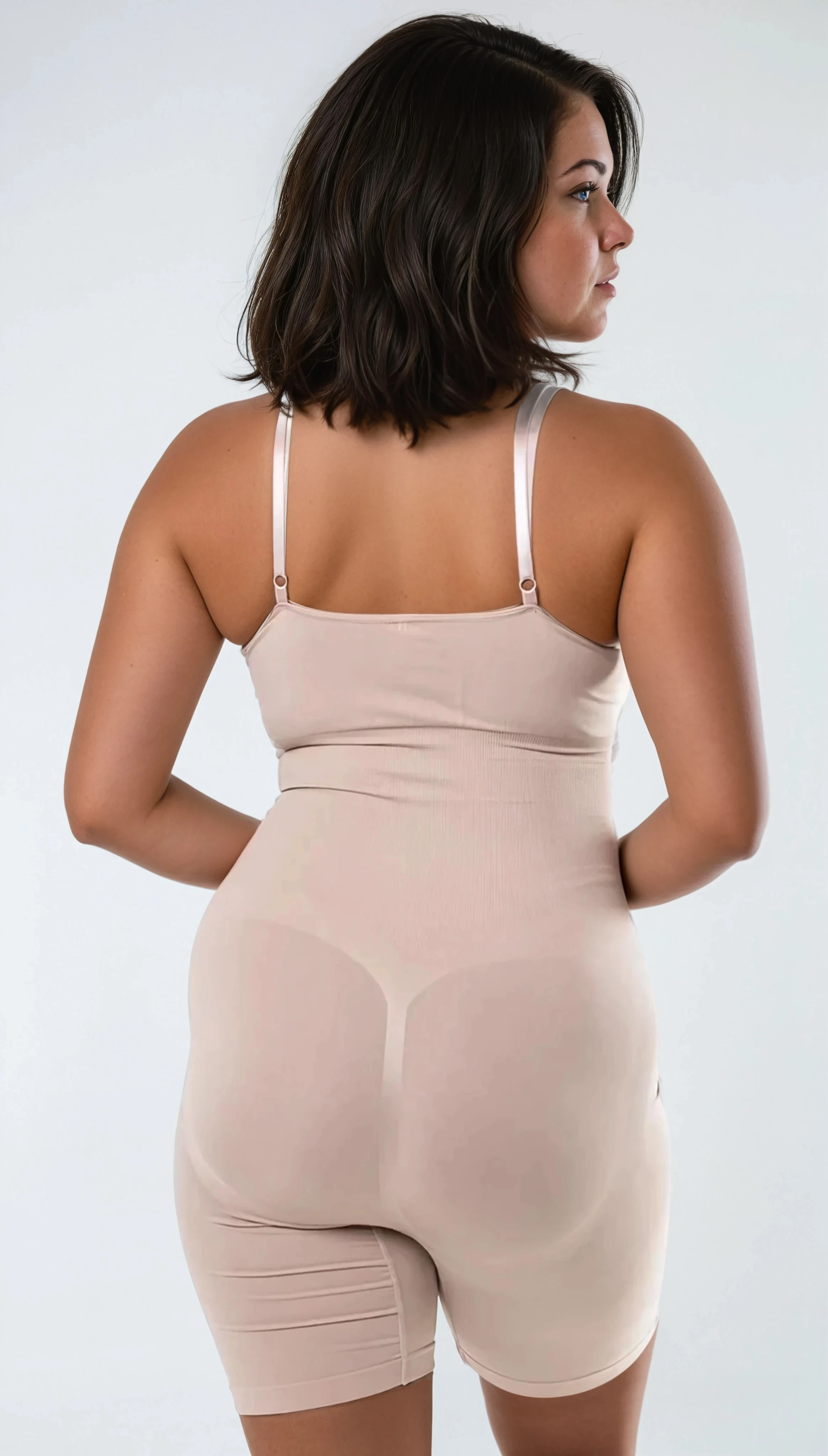 Selmira Kelly - Korrigierende Bodyshorts mit Spaghettiträgern