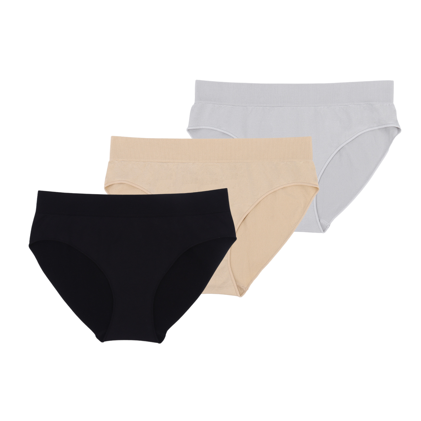 Selmira Nahtloser Klassischer Slip (3er-Pack)