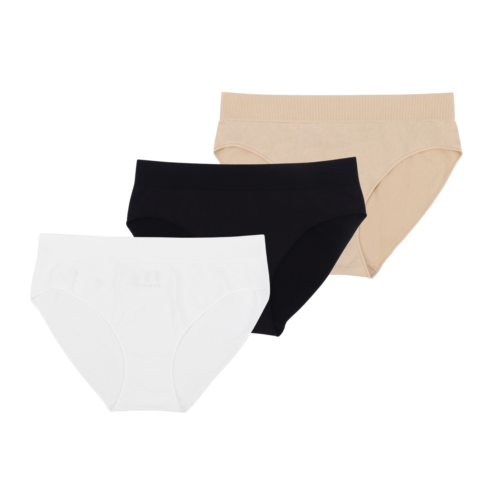Selmira Nahtloser Klassischer Slip (3er-Pack)