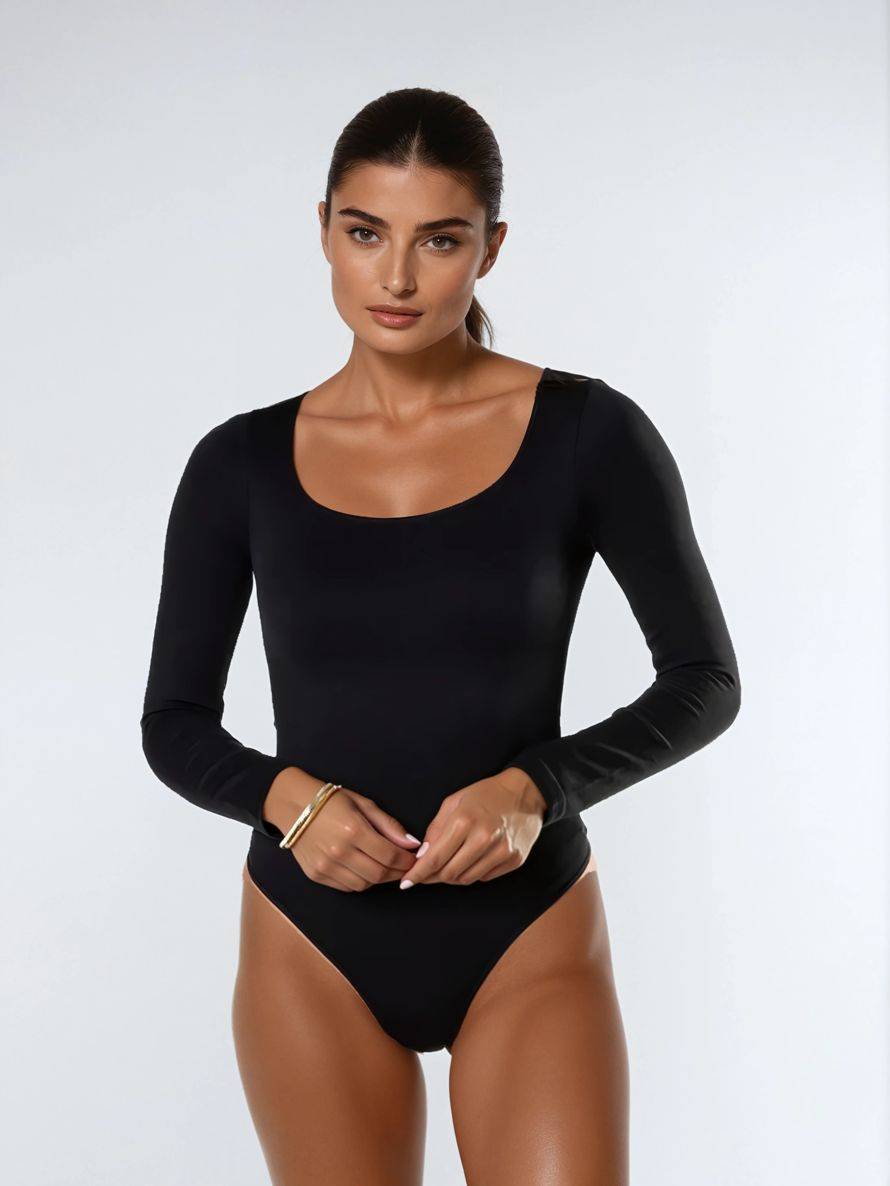 Selmira Sophia - Eleganter Bodysuit mit langen Ärmeln