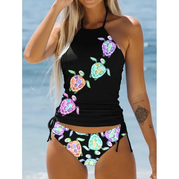 Selmira | Damen-Badeanzug mit Aufdruck