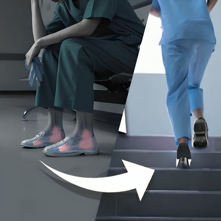 Damen Komfortschuhe – Ergonomische Alltagsschuhe mit flexibler Sohle und breiter Passform