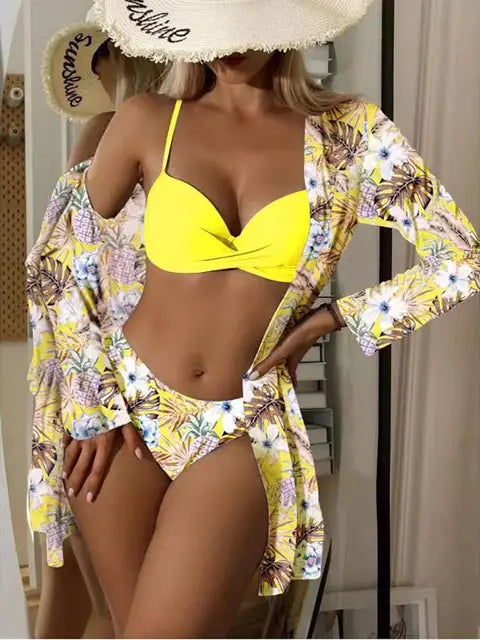 Selmira | Stilvolles Bedrucktes Badeanzug Mit Cover-Up