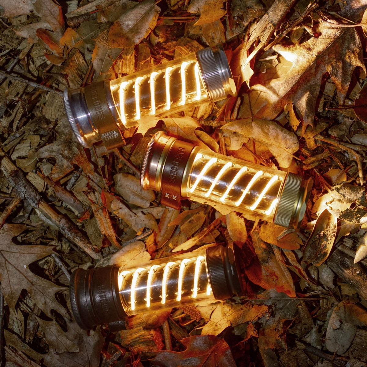 Edison Light Stick – Mehrzweck-Laterne und Taschenlampe mit USB-C-Aufladung und 7 Leuchtmodi