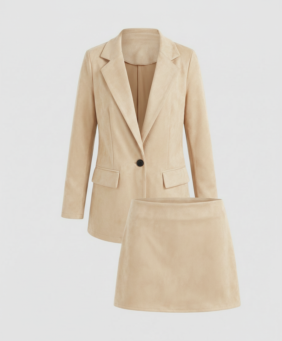 Elegantes Wild Blazer Rock Set | Selmira