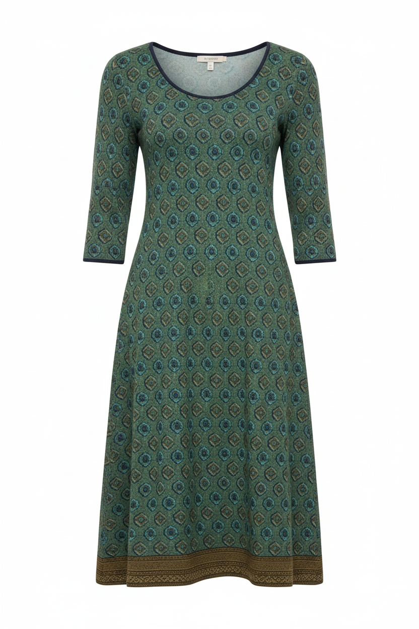 Boho Elegantes Midikleid Damen | Selmira