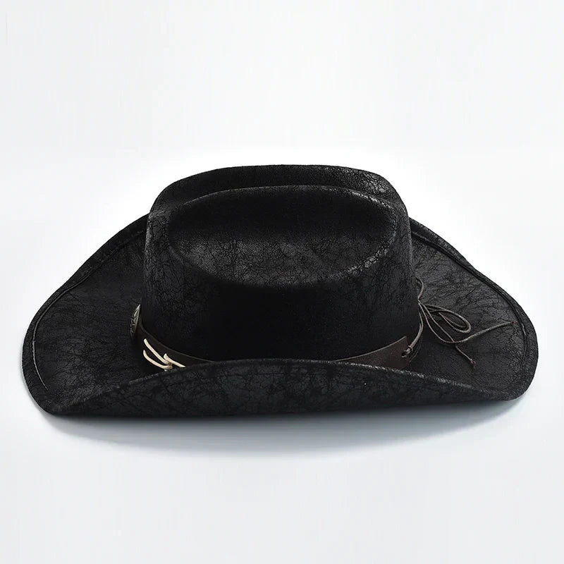 Selmira - Cowboyhut mit Knochenperlenbesatz