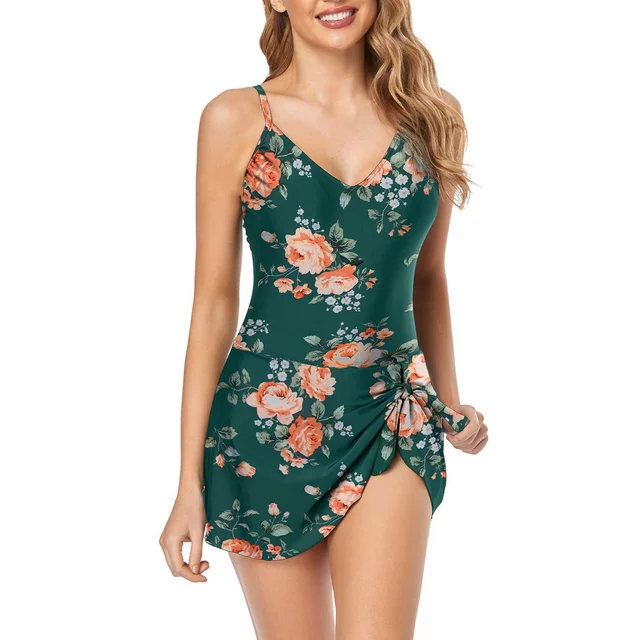 Selmira | Slim Fit Badeanzug mit Bauchkontrolle